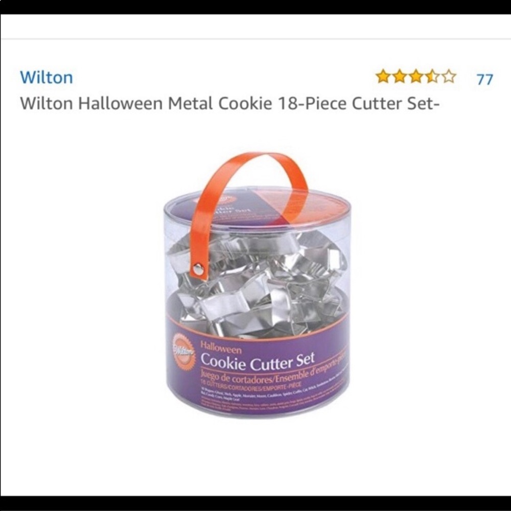 Halloween cookie cutter set 🎃 👻